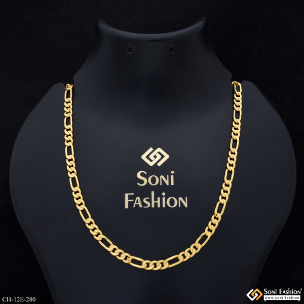 Best Quality Gold Plated Sachin Chain for Men - Style E280