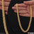 Kohli Streamlined Design Superior Quality Gold Plated Chain for Men - Style D139
