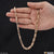 Designer with Diamond Excellent Design Rose Gold Chain for Men - Style D168