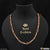 Amazing Design with Diamond Latest Design Rose Gold Chain for Men - Style D093