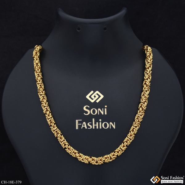 Prominent Design Stainless Steel Chain for Men - Style E379