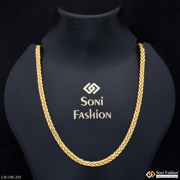 Excellent Design Gold Plated Chain for Men - Style E292