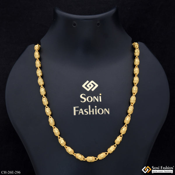 Excellent Design Gold Plated Chain for Men - Style E296