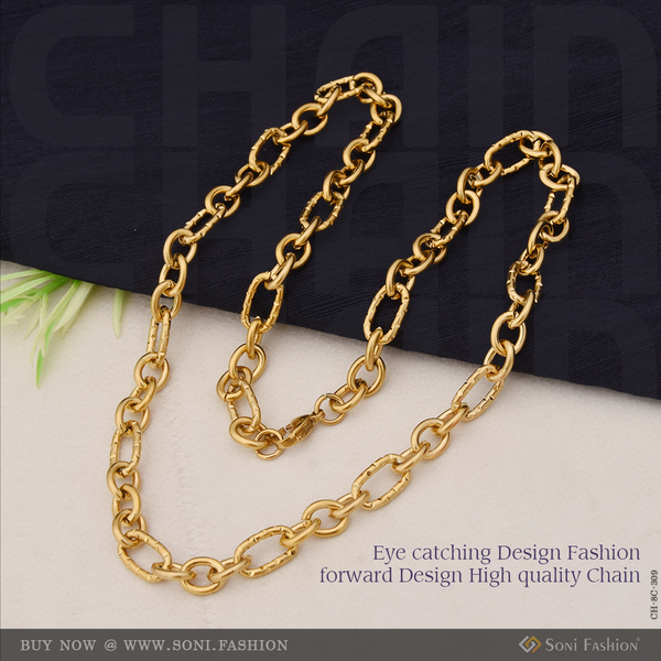 Eye-catching Design Fashion-forward Design High-quality Chain For Men - Style C309