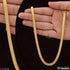 1 Gram Gold Plated Snake Design Superior Quality Chain for Men - Style D060