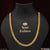 1 Gram Gold Plated Rajwadi Best Quality Elegant Design Chain for Men - Style D054