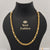 1 Gram Gold Plated Rajwadi Hand-Crafted Design Chain for Men - Style D085