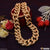 Diamond - Link & Cubic Brilliant Design Gold Plated Stainless Steel Chain - Style A474