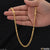 1 Gram Gold Plated Linked Nawabi Finely Detailed Design Chain for Men - Style C483