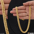 Link Superior Quality Gorgeous Design Gold Plated Chain for Men - Style D084