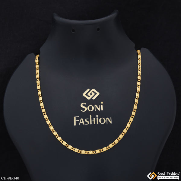 Popular Design Gold Plated Chain for Men - Style E340