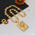 Lion Traditional Design Gold Plated Chain Pendant Combo for Men (CP-A620-A037)