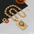 Lion Fashionable Design Gold Plated Chain Pendant Combo for Men (CP-A620-A600)