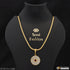 1 Gram Gold Plated Sun with Diamond Chain Pendant Combo for Men (CP-C333-A981)