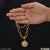 1 Gram Gold Plated Lion Fabulous Design Chain Pendant Combo for Men (CP-B393-B099)