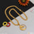 1 Gram Gold Plated Horse Latest Design Chain Pendant Combo for Men (CP-B616-B101)