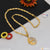 1 Gram Gold Plated Jaguar Funky Design Chain Pendant Combo for Men (CP-C553-A988)