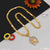 1 Gram Gold Plated Horse Glittering Design Chain Pendant Combo for Men (CP-C028-A899)