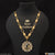1 Gram Gold Plated Om Traditional Design Chain Pendant Combo for Men (CP-C047-B554)