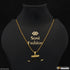 Dual Nail Fabulous Design Gold Plated Chain Pendant Combo for Men - Style A634