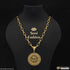Jay Mataji Awesome Design Gold Plated Chain Pendant Combo for Men (CP-A014-A215)