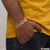 C Into c With Diamond Funky Design Gold Plated Bracelet For Men - Style B368