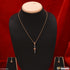 Cool Design With Diamond Golden Color Necklace Set For Girls & Lady - Style Lnsa050