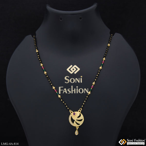 Designer Gold Plated Mangalsutra for Women - Style A814
