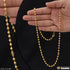 Designer with Diamond Stunning Design Gold Plated Mala for Women - Style A405