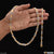 Dual Color c Into c Golden & Silver Color Chain Bracelet Combo For Men - Style A003