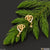 Heart with Diamond Artisanal Design Gold Plated Earrings for Ladies - Style A001