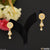 Superior Quality with Diamond Designer Gold Plated Earrings for Ladies - Style A008