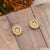 Beautiful Design with Diamond Designer Gold Plated Earrings for Ladies - Style A034