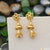Exclusive Design with Diamond Designer Gold Plated Earrings for Ladies - Style A045