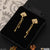 Lovely Design with Diamond Cool Design Gold Plated Earrings for Ladies - Style A037