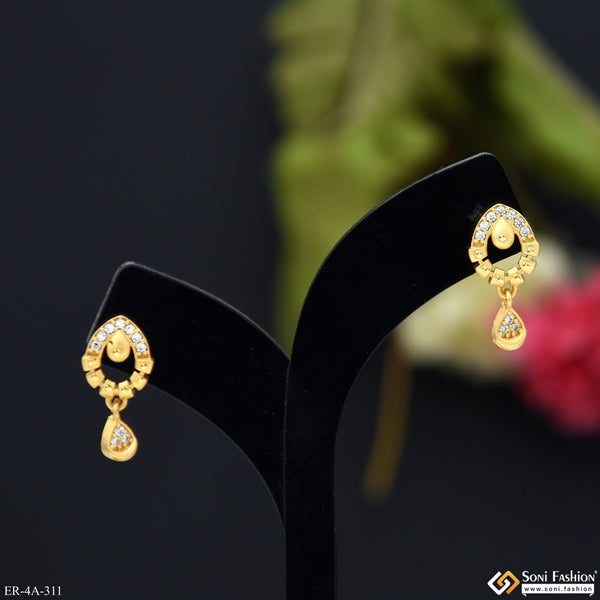 Best Quality Gold Plated Earrings for Ladies - Style A311