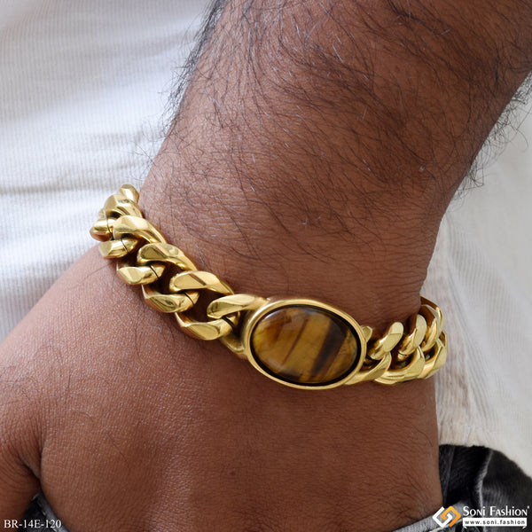 Excellent Design Stainless Steel Link Bracelet for Men - Style E120