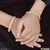 Exclusive Design with Diamond Fashionable Gold Plated Bangles for Lady - Style A023