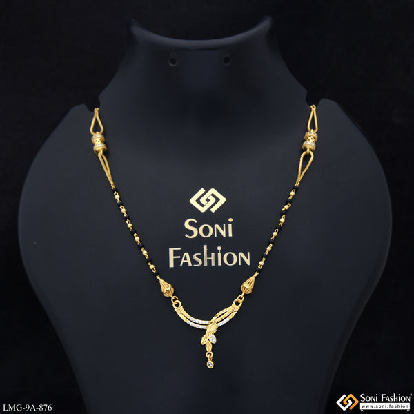 Eye-Catching Design Gold Plated Mangalsutra for Women - Style A876
