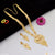 Eye-Catching Design Graceful Design Gold Plated Necklace Set for Women - Style A600