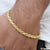 Fashion-Forward Design High-Quality Gold Plated Bracelet for Men - Style D123