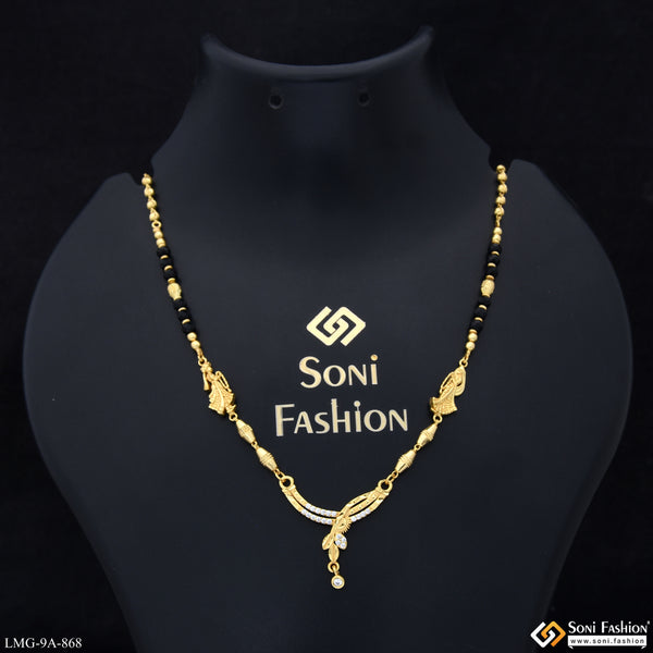 Fashionable Gold Plated Mangalsutra for Women - Style A868