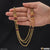 Finely Detailed Glittering Design Gold Plated Mala for Women - Style A415