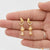 Glamorous Design with Diamond Designer Gold Plated Earrings for Ladies - Style A056