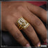Goga Maharaj with Diamond Best Quality Gold Plated Ring for Men - Style B577