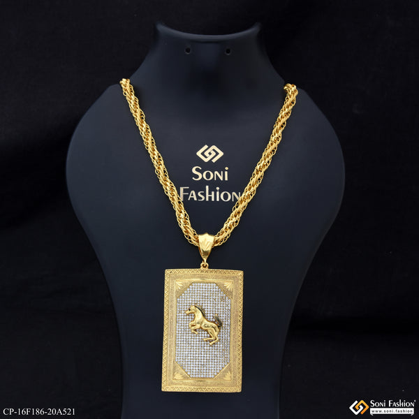 Antique – Chain with Pendant Combo Set for Men