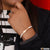 Gorgeous Design With Diamond Rose Gold Bracelet For Women - Style Lbra147