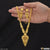 Graceful Design Funky Design Gold Plated Necklace Set for Ladies - Style A582