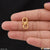 Medium Size - S Hook for Chain - Gold Plated - Design S8