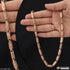 High Quality with Diamond Latest Design Rose Gold Chain for Men - Style D102